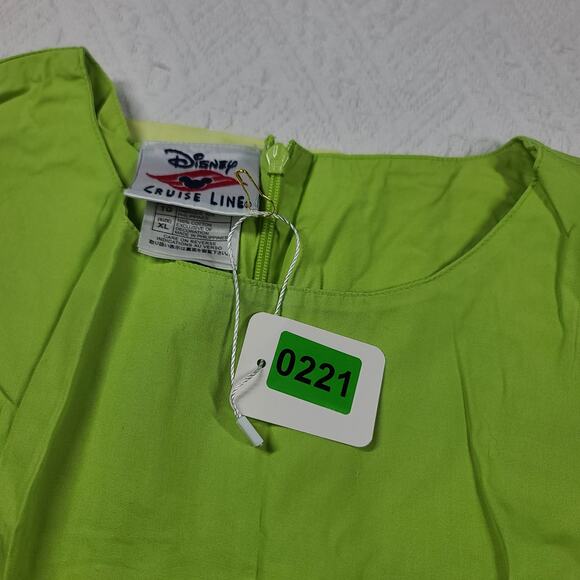 VIntage Disney Cruise embroidered Tinkerbell dress Size XL RARE vacation resort - Picture 15 of 15